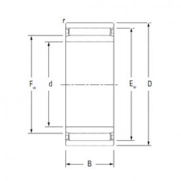 Rodamiento NAO17X35X32 KOYO