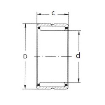 Rodamiento NK105/36 FBJ