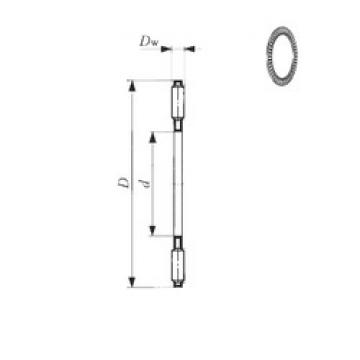 Rodamiento NTB 3047 IKO