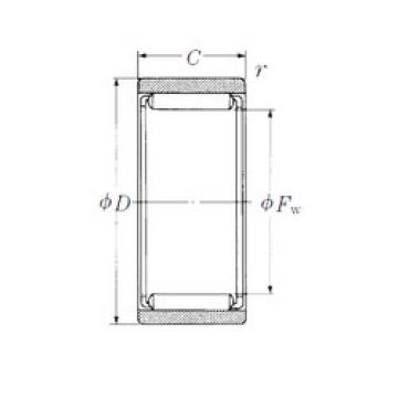 Rodamiento RNAF182613 NSK