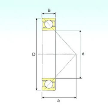 Rodamiento 7030 B ISB