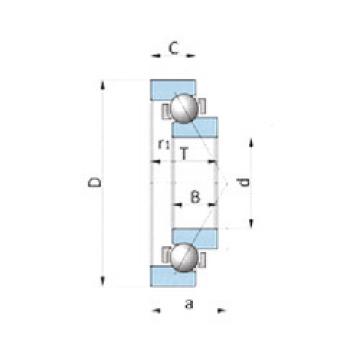 Rodamiento BA240-3WSA NSK