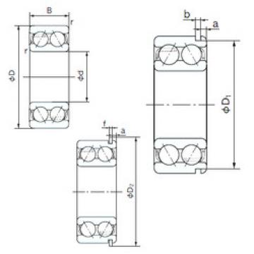 Rodamiento 5208ANR NACHI