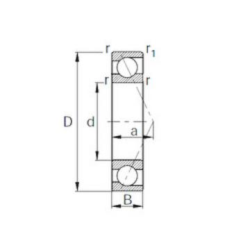 Rodamiento 7219B CYSD