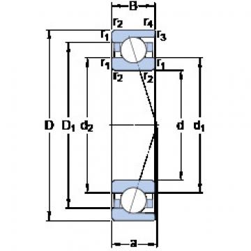 Rodamiento 7003 CD/HCP4A SKF