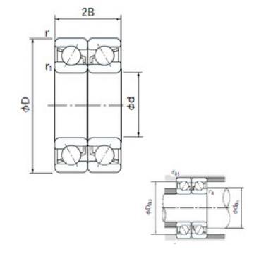 Rodamiento 7012DB NACHI