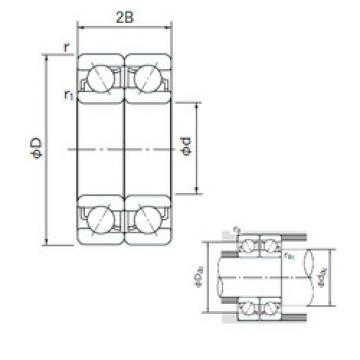 Rodamiento 7022DF NACHI