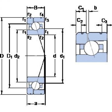 Rodamiento 7024 CE/P4AL1 SKF