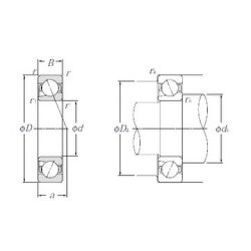 Rodamiento BNT208 NTN