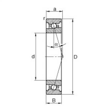 Rodamiento HS7006-C-T-P4S FAG