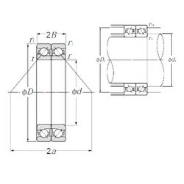 Rodamiento HTA021DB NTN