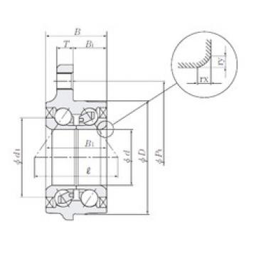 Rodamiento HUB147-28 NTN