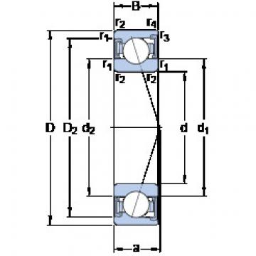 Rodamiento S7004 ACD/P4A SKF