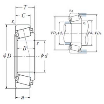 Rodamiento HM807040/HM807010 NSK