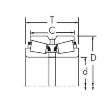 Rodamiento 37431/37626DC+X1S-37431 Timken