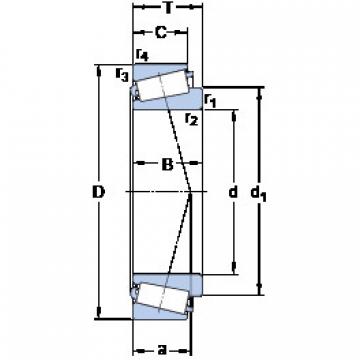 Rodamiento 33117/Q SKF