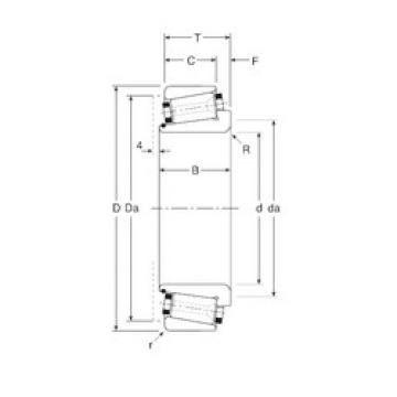 Rodamiento 130069X/130127 Gamet