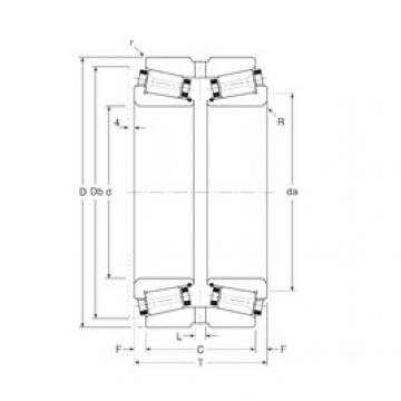 Rodamiento 110055/110100G Gamet