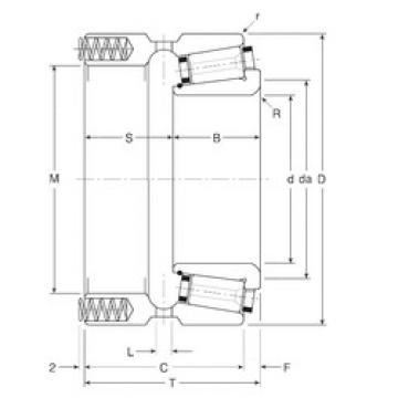 Rodamiento 160098X/160152XP Gamet