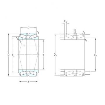 Rodamiento 30215T70J2/DBC270 SKF