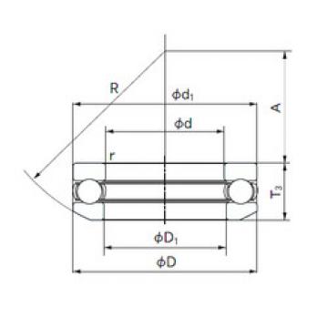 Rodamiento 53217 NACHI