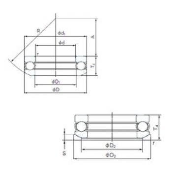 Rodamiento 53412U NACHI