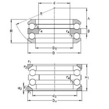 Rodamiento 54316-MP+U316 NKE