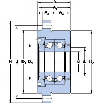 Rodamiento FBSA 205/DF SKF