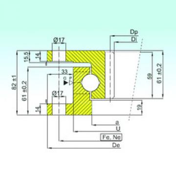 Rodamiento ZK.22.0500.100-1SPPN ISB