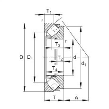 Rodamiento 293/900-E-MB FAG