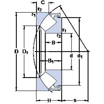 Rodamiento 29416 E SKF