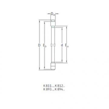 Rodamiento K81103TN SKF