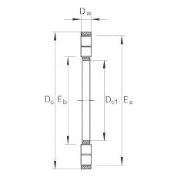 Rodamiento K89322-M INA