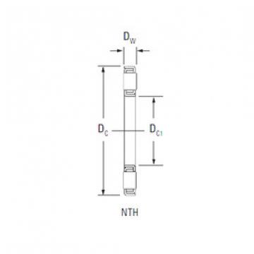 Rodamiento NTH-3662 Timken