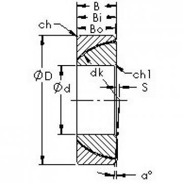 Rodamiento GAC55T AST