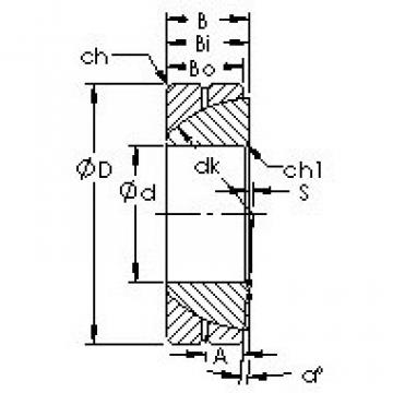 Rodamiento GAC105S AST