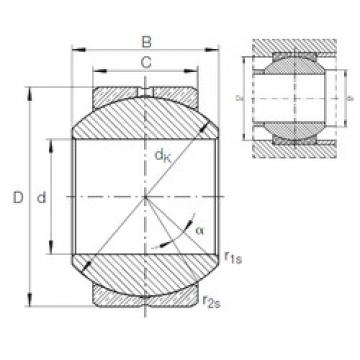 Rodamiento GE 22 PB INA