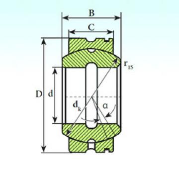 Rodamiento GE 40 XS K ISB