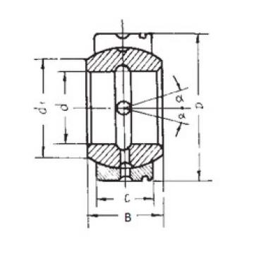 Rodamiento GE60XS/K FBJ