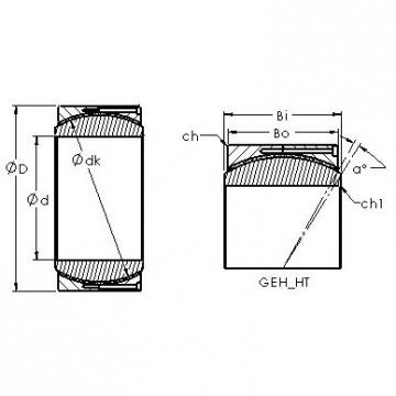 Rodamiento GEH300HT AST