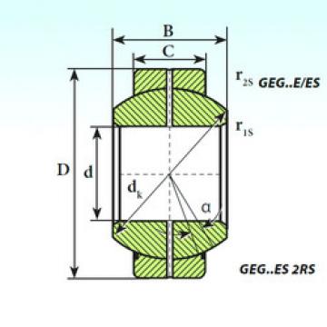 Rodamiento GEG 220 ES 2RS ISB