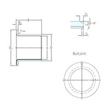 Rodamientos PCMF 161812 E SKF