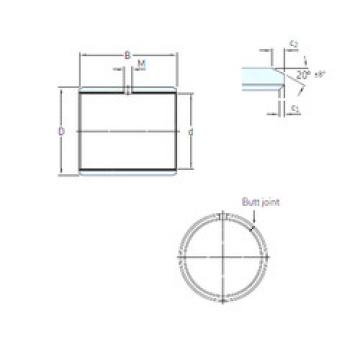 Rodamientos PCZ 6448 M SKF