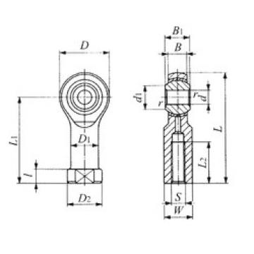 Rodamientos PHSB 5 IKO