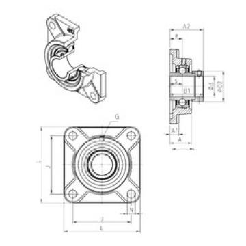 Rodamiento EXF207 SNR