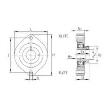 Rodamiento FLCTE30 INA