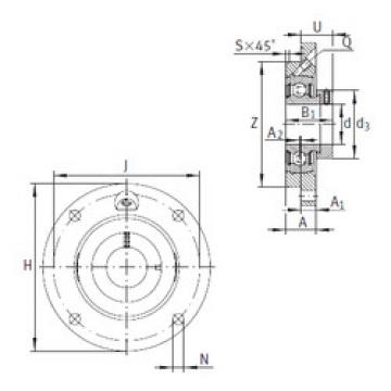 Rodamiento PME55 INA