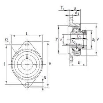 Rodamiento RCJTZ25 INA