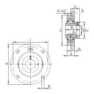 Rodamiento RME100 INA