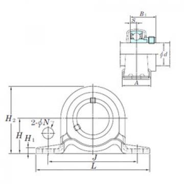 Rodamiento SAPP205-15 KOYO